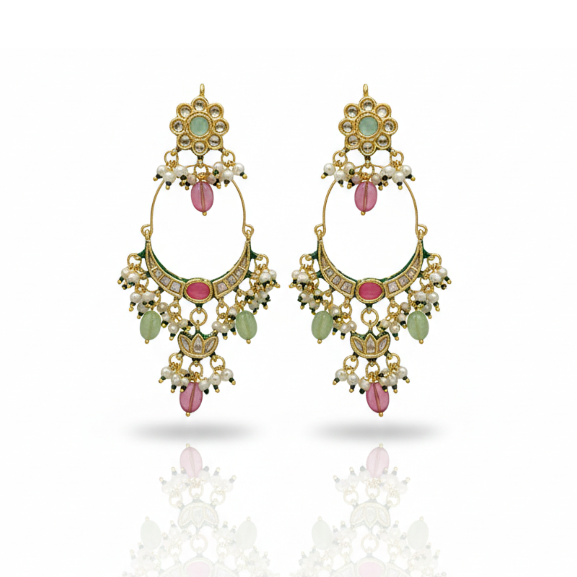 GULNAAR mid-size Kundan TaarBaali