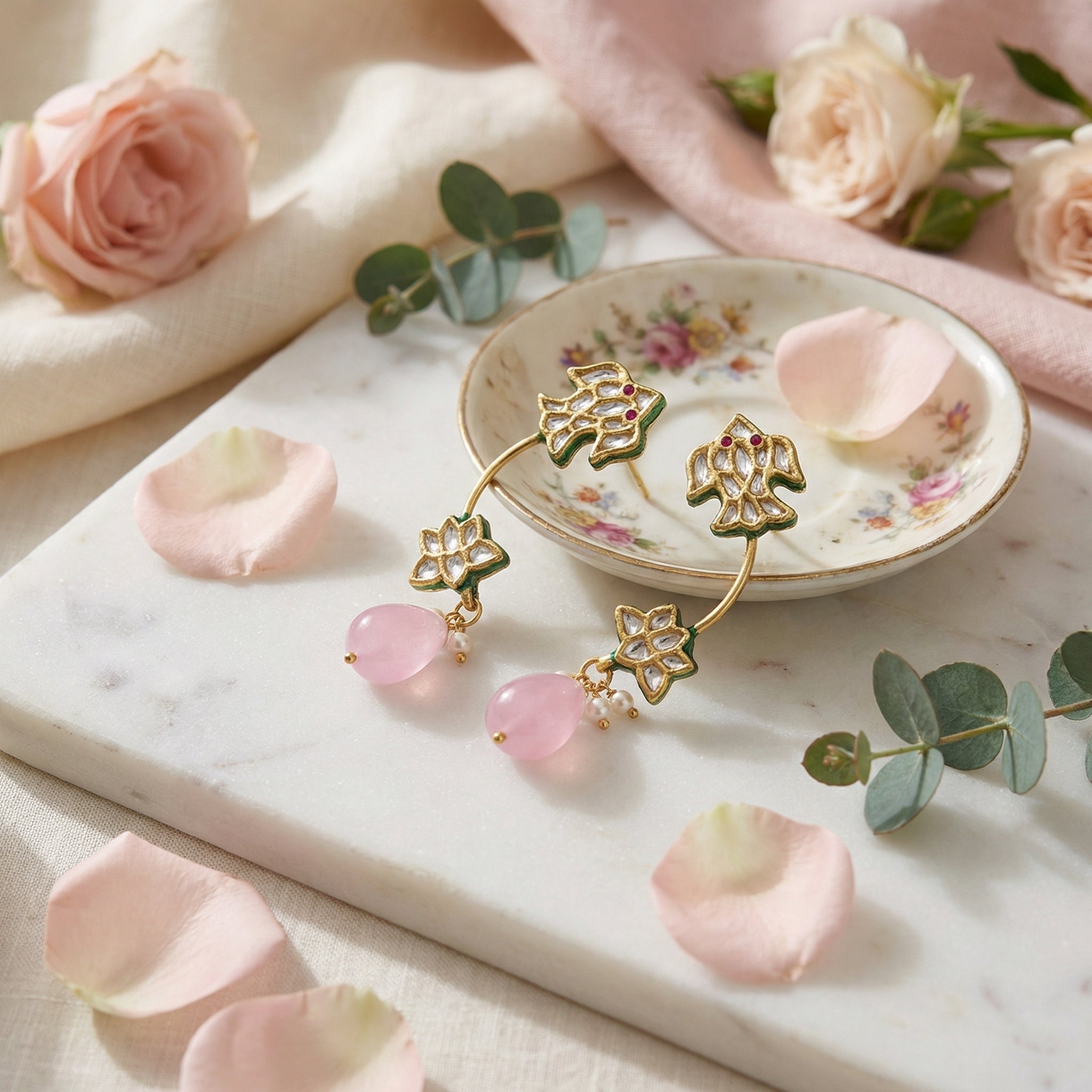 Latika kundan Earrings