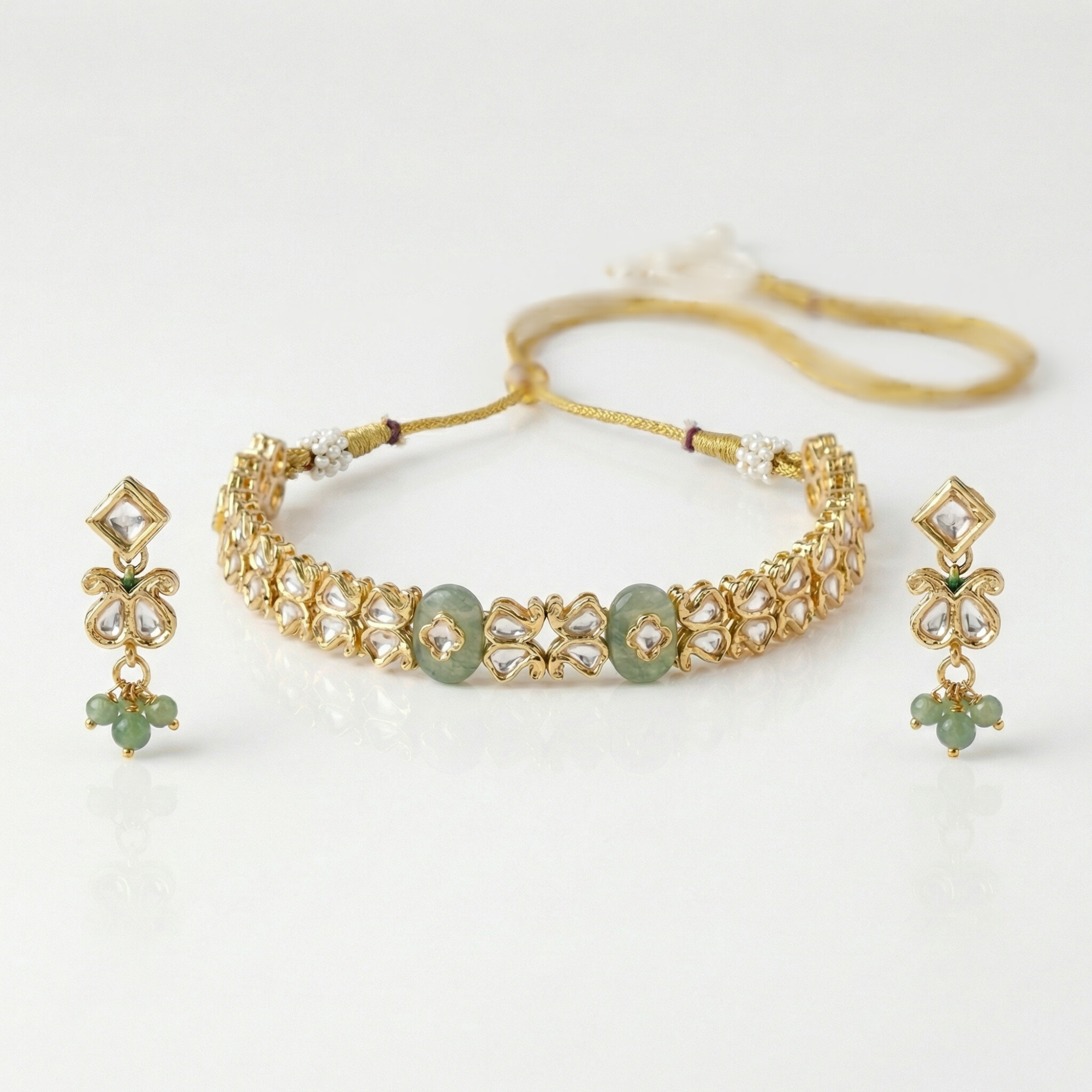Mehr Kundan Jade Choker