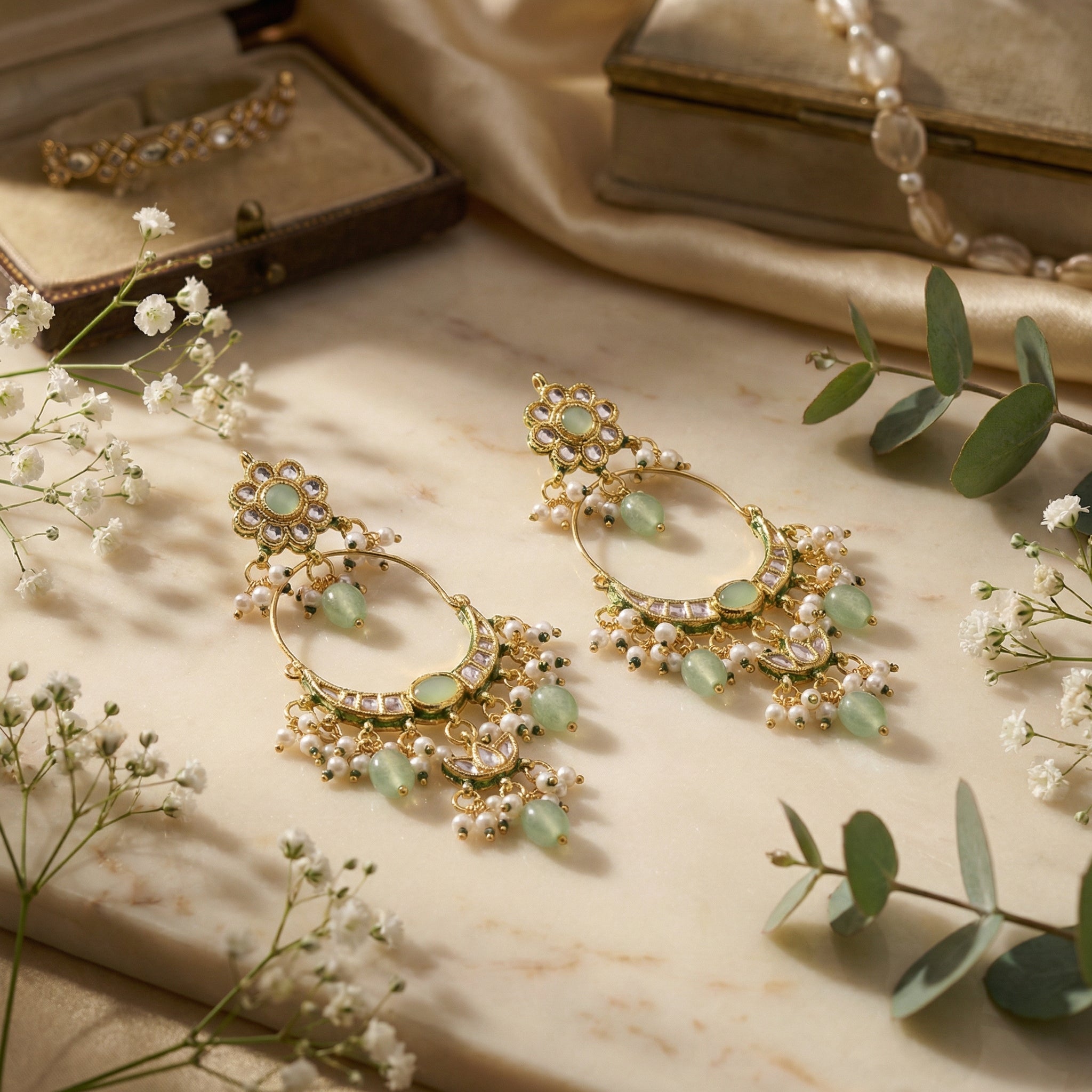 MEHREEN mid-sized Kundan TaarBaali