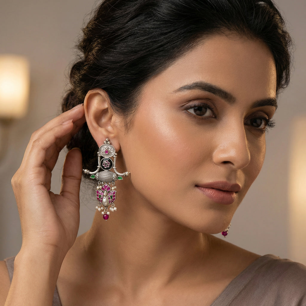 Devika Jadau Statement Earrings