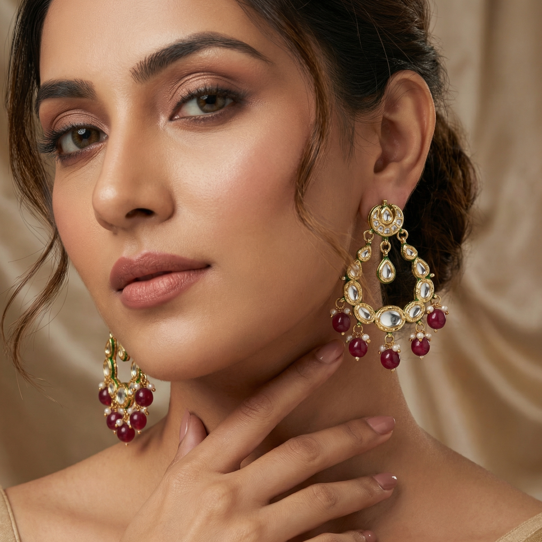 Kundan Rajrani Chandbali