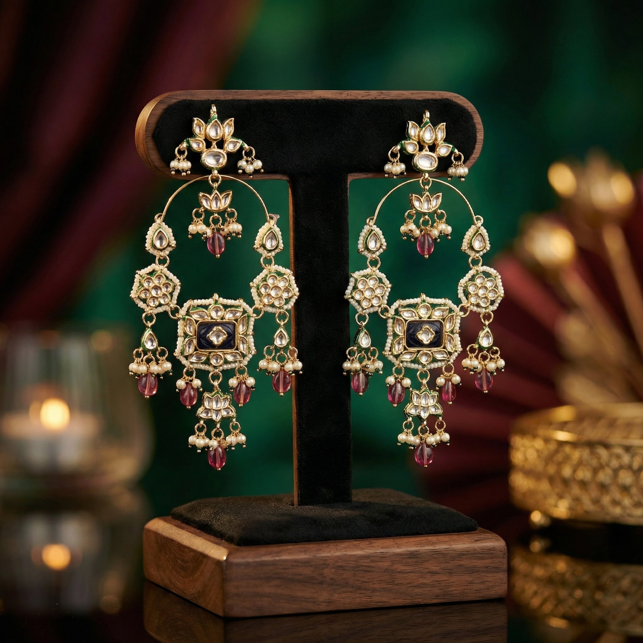 Mehr-un-Nisa Shoulder Duster TaarBali- Pink