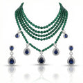 Zamarud Noor Layered Choker Set