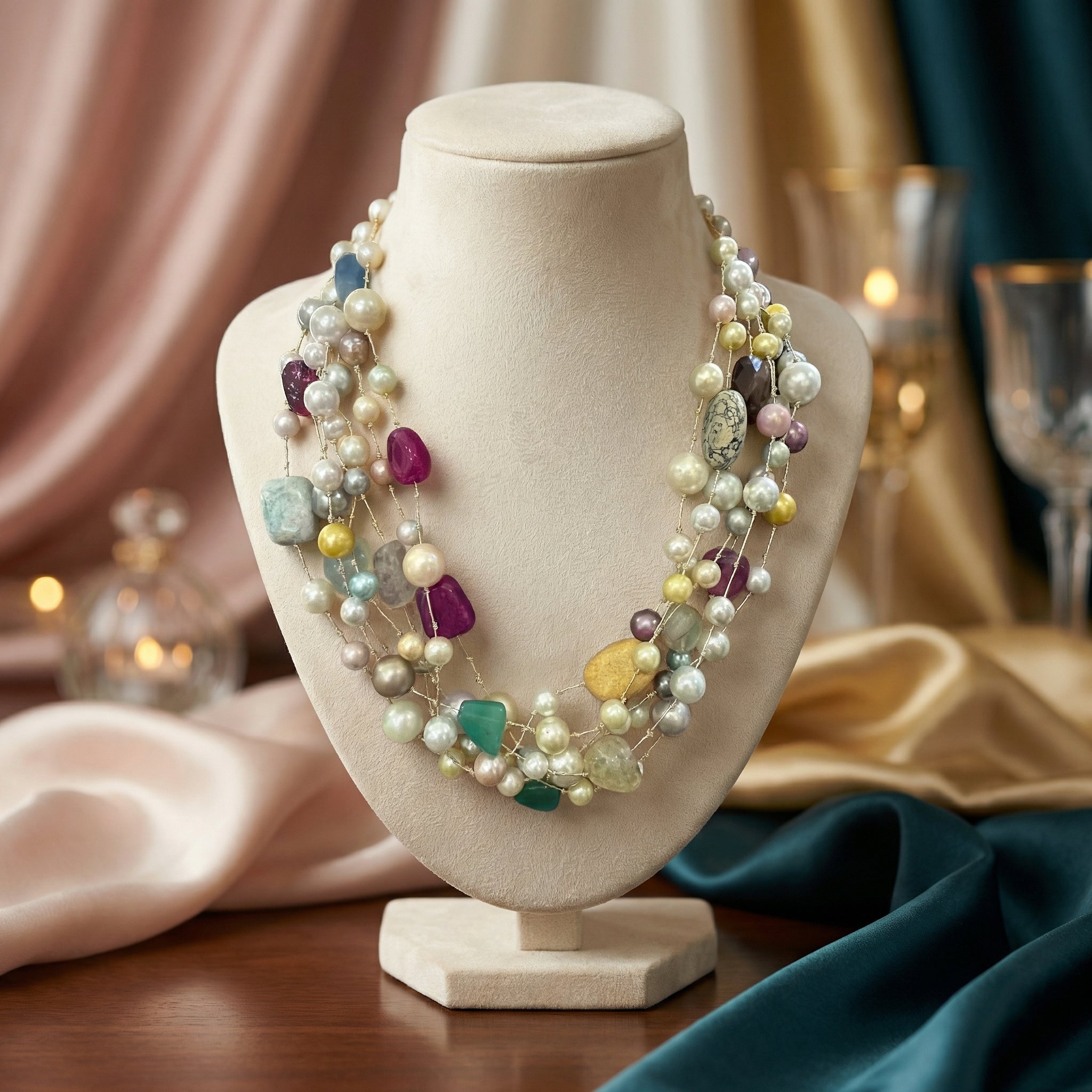 Varna Multi-strand Necklace