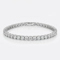 Classic AD Tennis Bracelet_Silver
