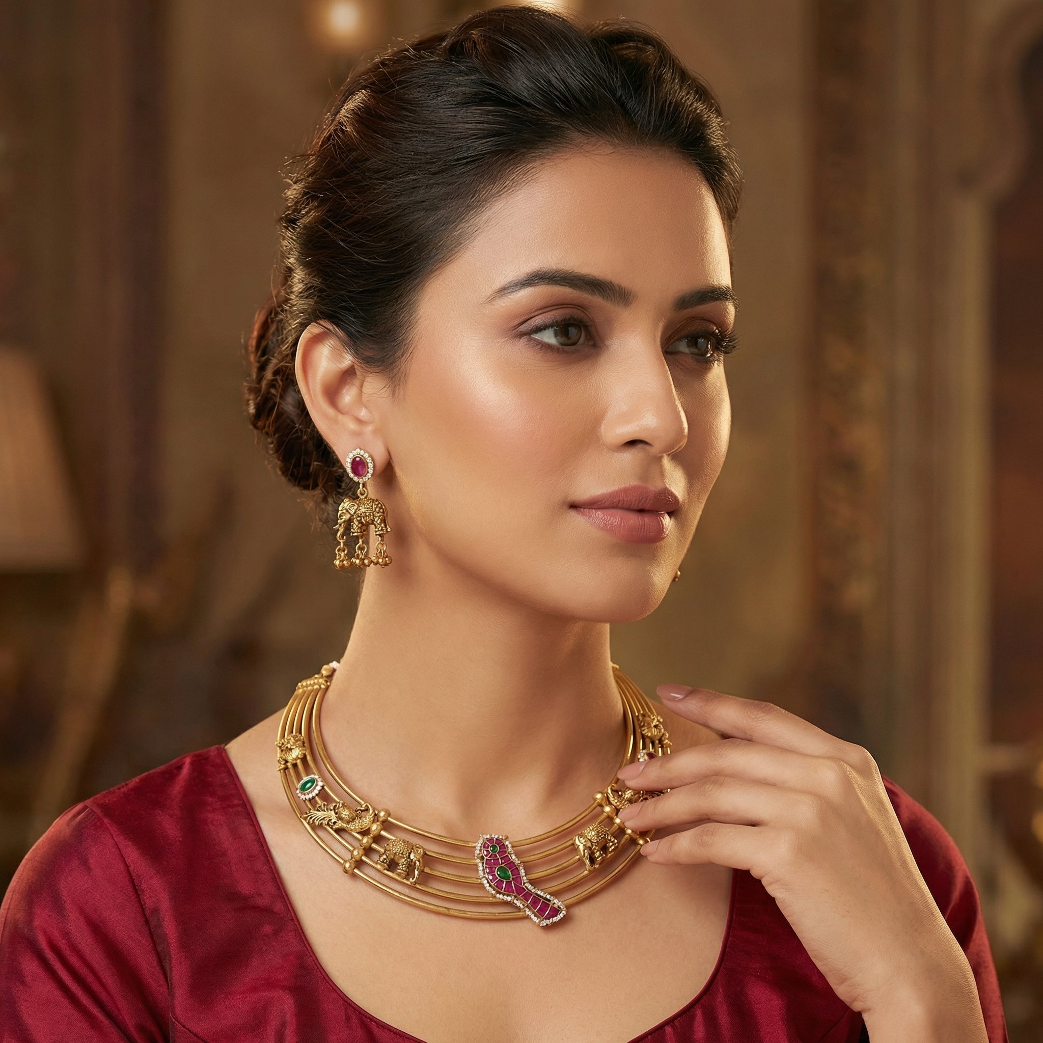 Vanika Adhira Hasli Set