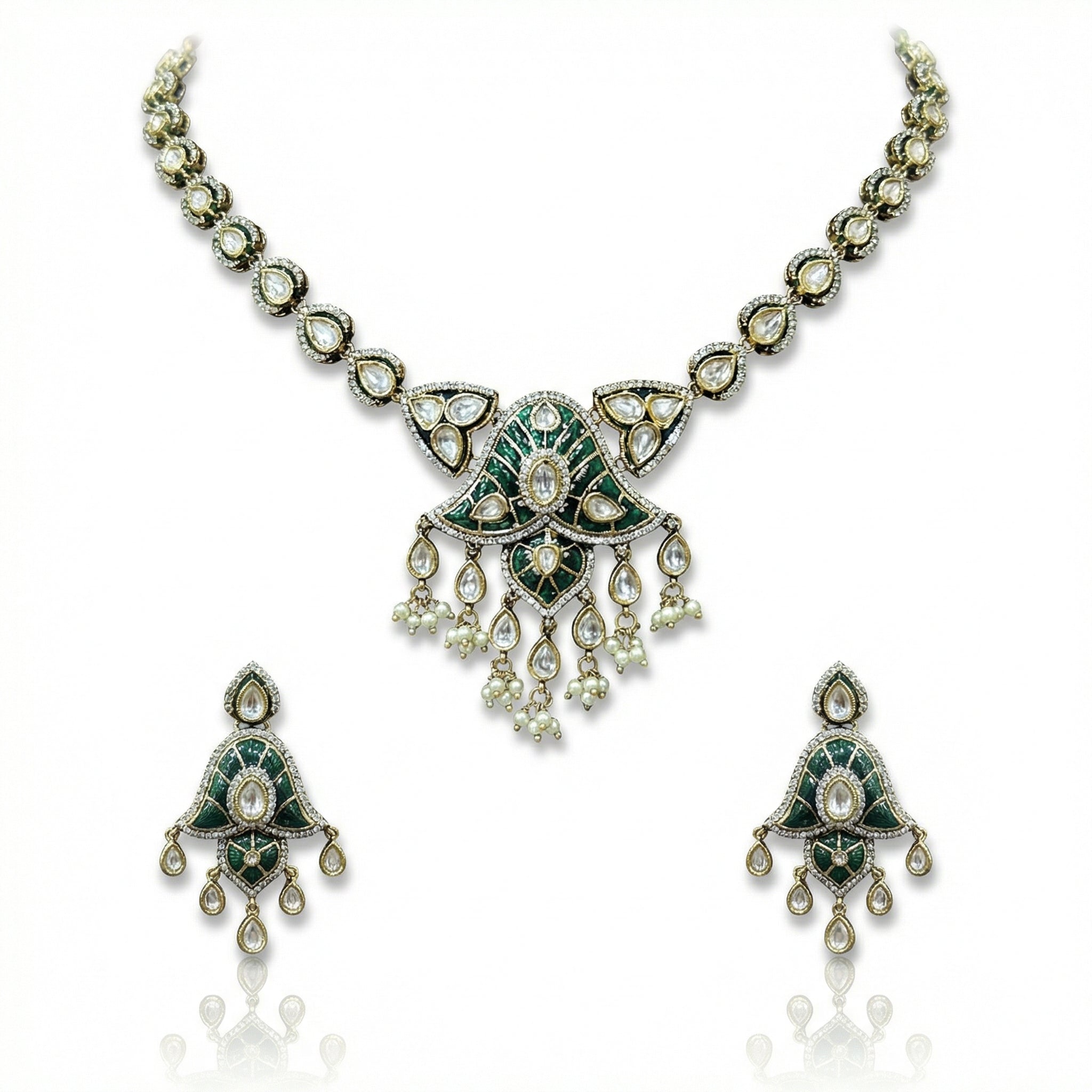 Takht Noor Polki Set