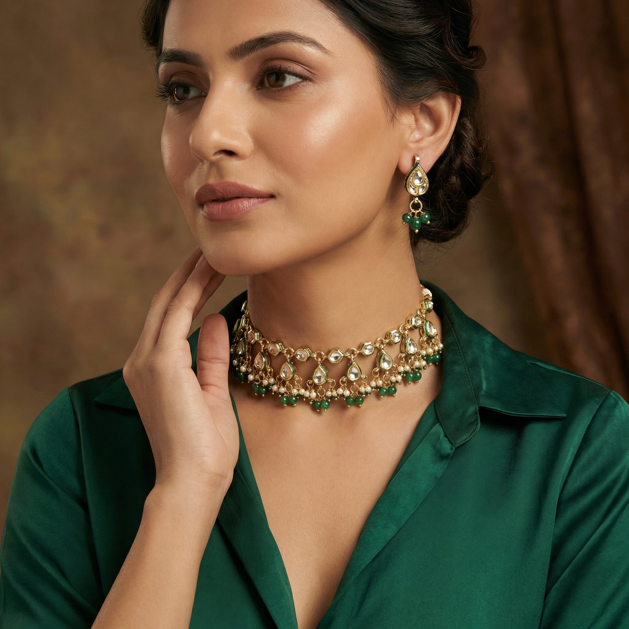 Jodha Nazneen Kundan Choker