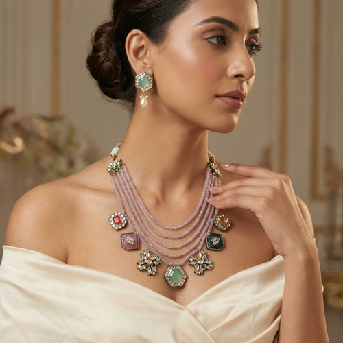 Ishq-e-Rang Kundan Mala set
