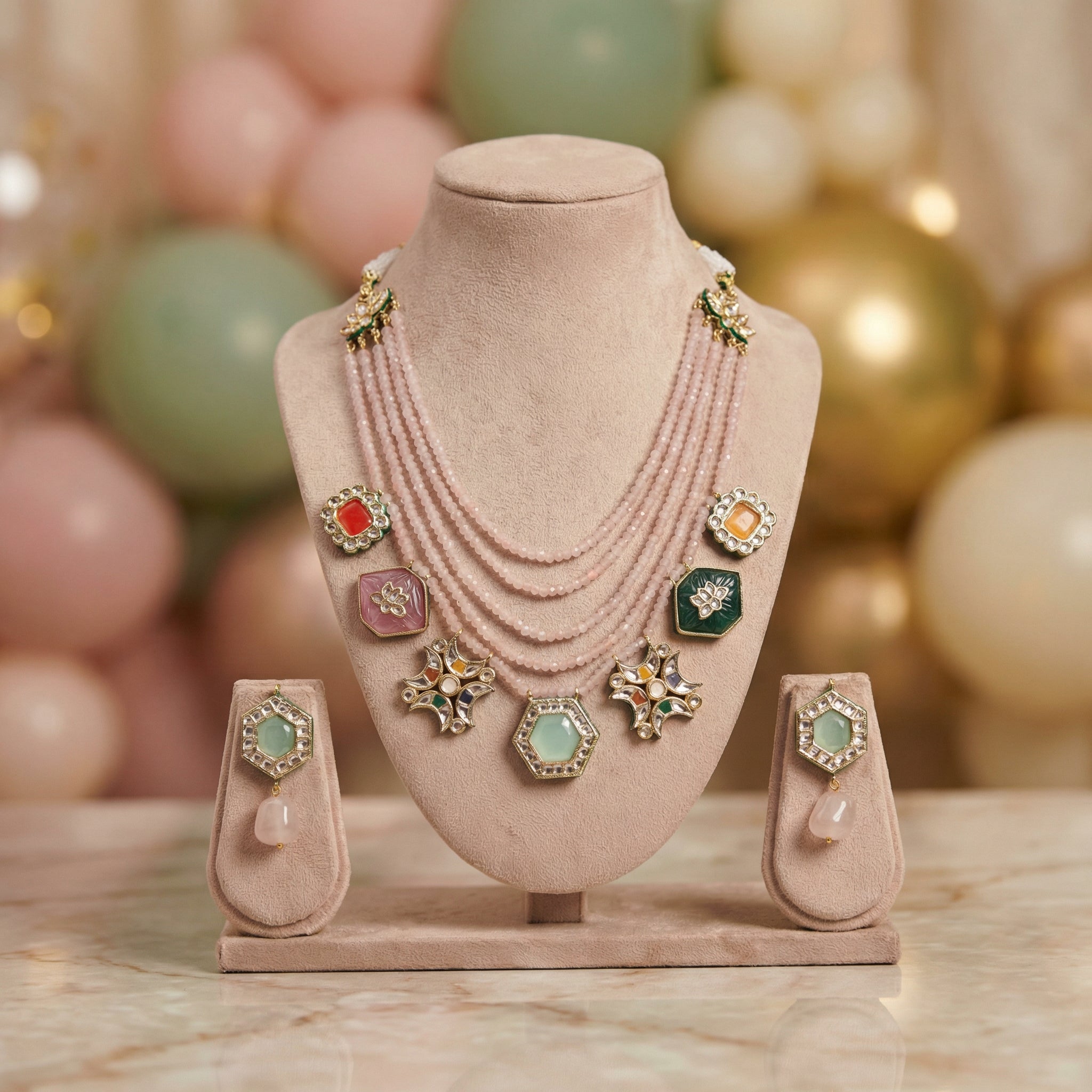 Ishq-e-Rang Kundan Mala set