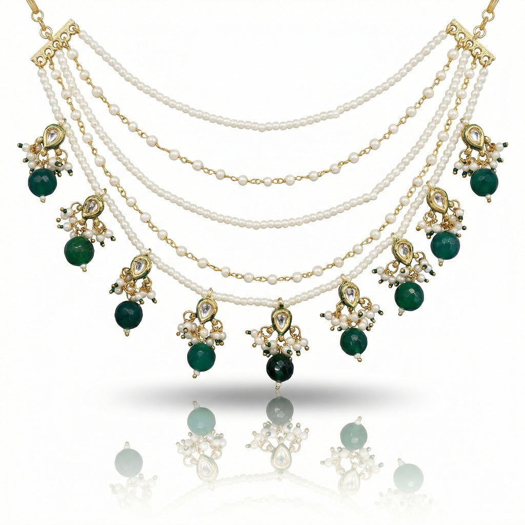 Zohra Emerald Kaan Back Chain