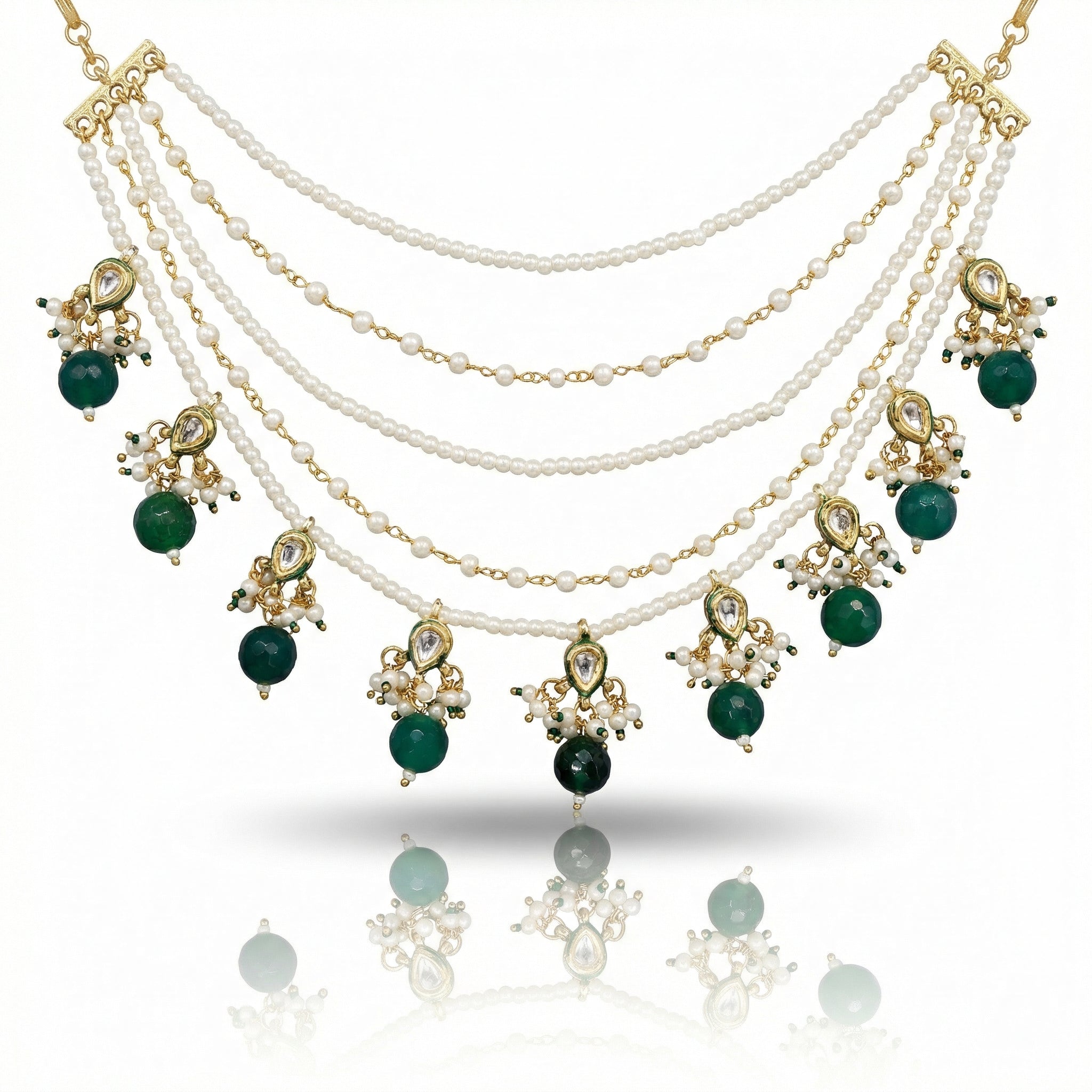 Zohra Emerald Kaan Back Chain