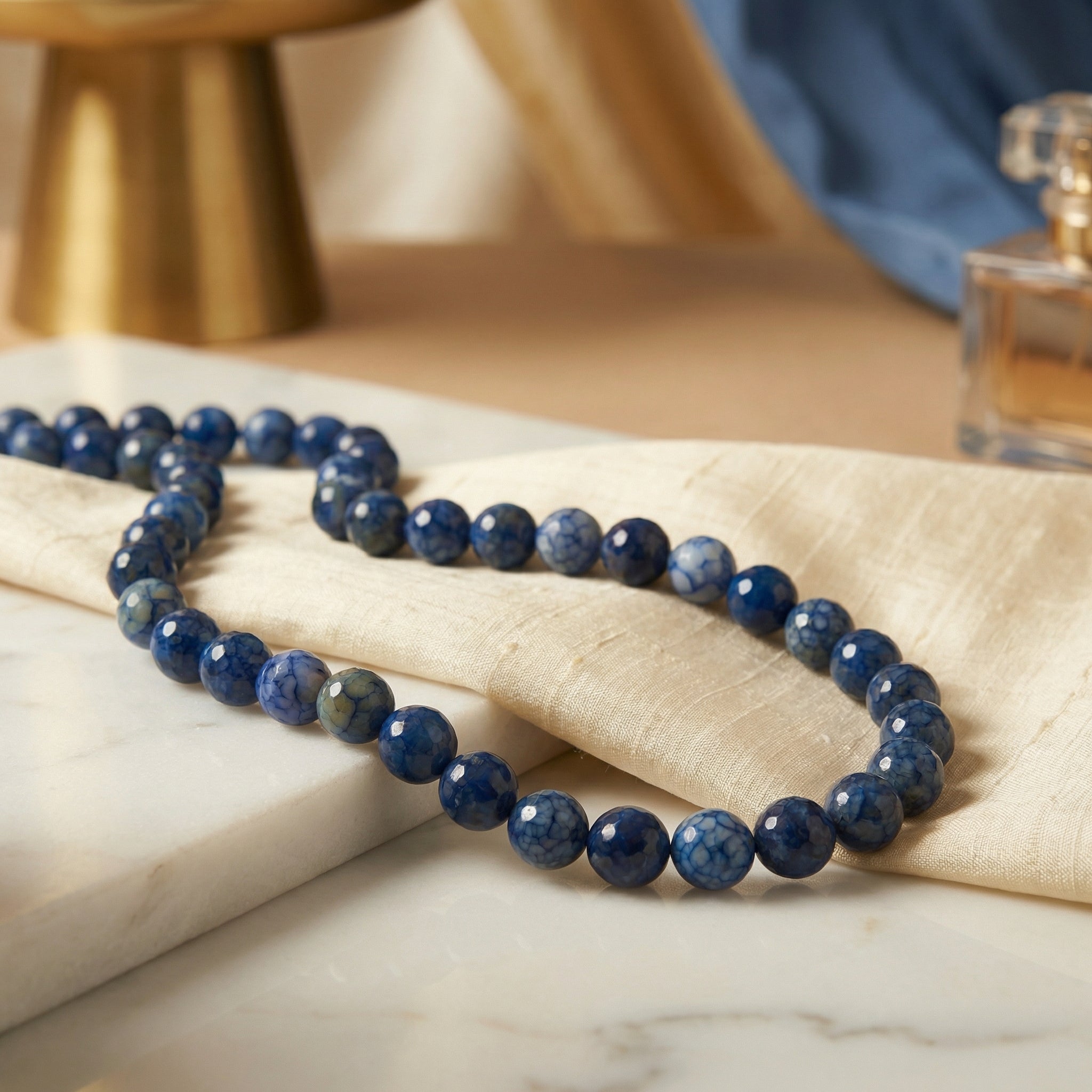 Onyx Beaded Mala