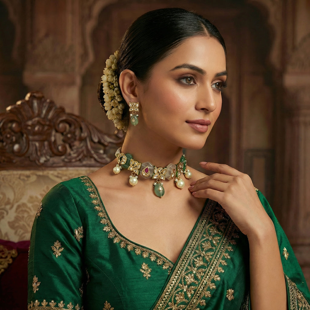 Jodha Noorbano Choker Set