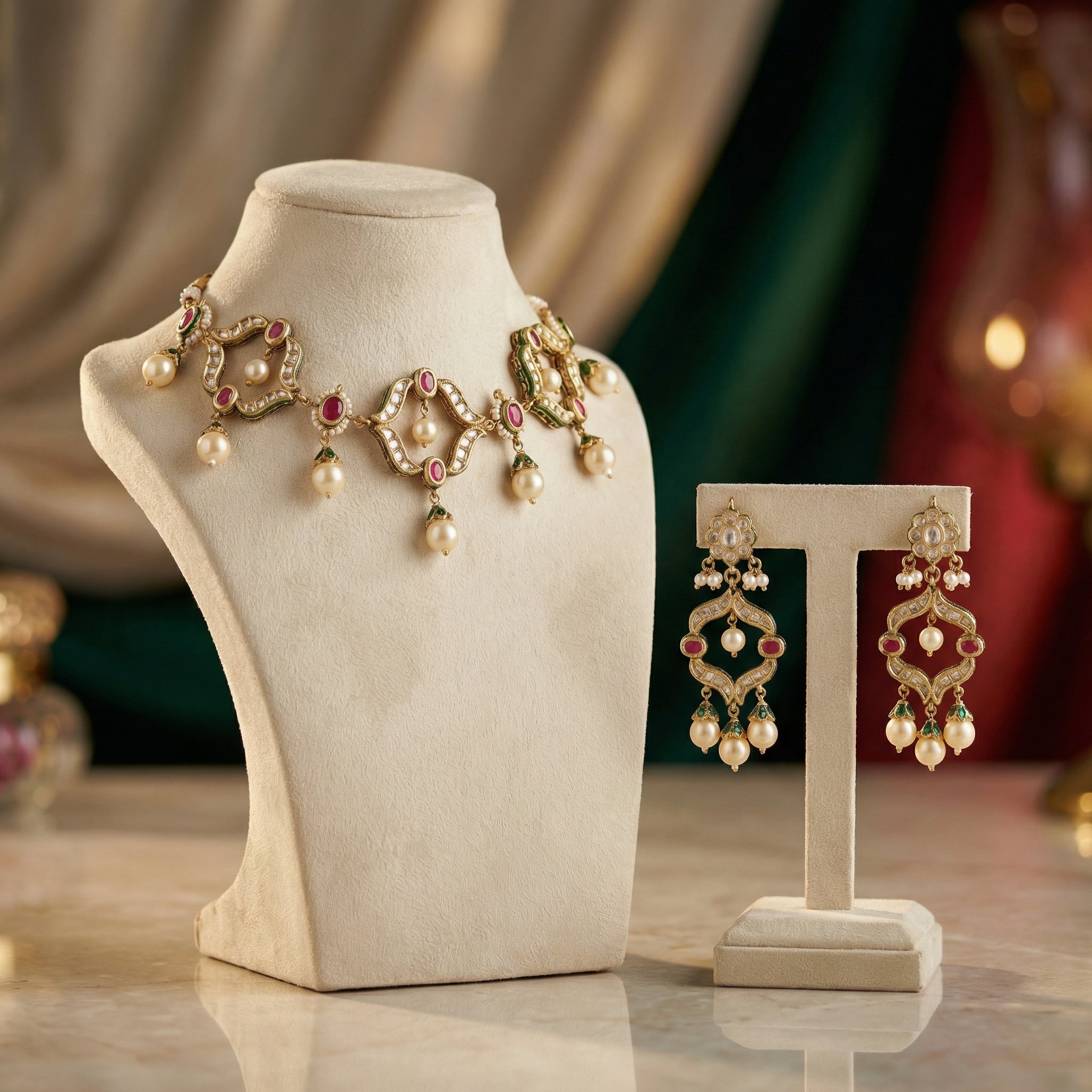 Jodha Nazakat Choker Set